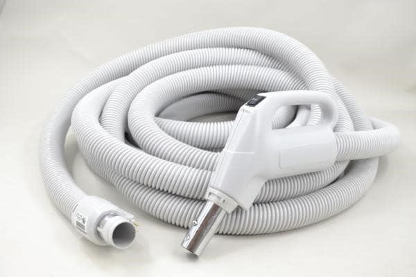 Central Vacuum Hose - PlastiFlex Direct Connect 35' (Gray)