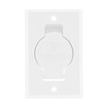 Drainvac Inlet Valve - Central Vacuum (White Round Door)