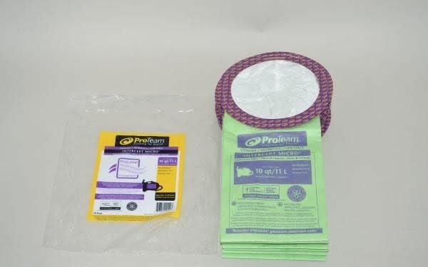 Genuine Disposable Bags - Proteam Running Vac 10Qt (10 Pack)