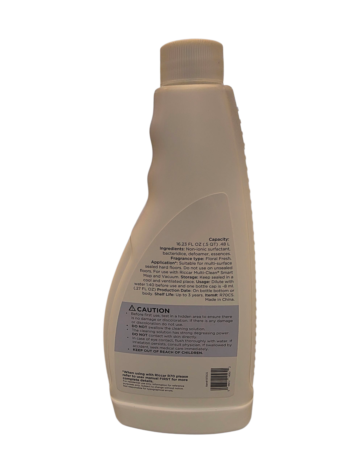 Riccar Multi-Surface Floral Fresh Cleaning Solution (16oz)
