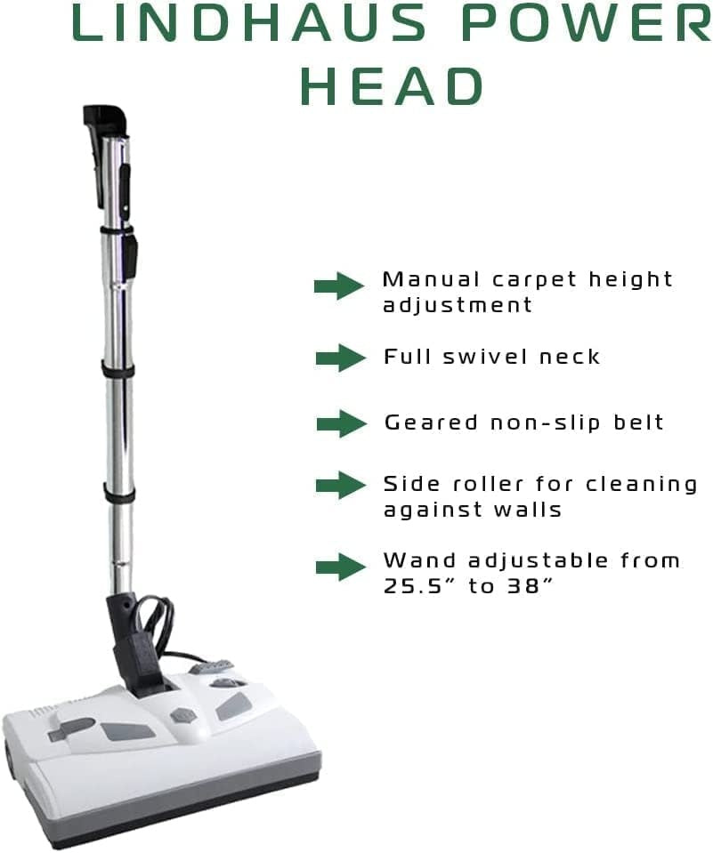 Lindhaus Power Nozzle - PB12E Standard Cord Connection (12")