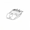 Top Cover Casting - Miele S544 (Deep Black)