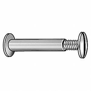 Binding Post With Screw - 3/16 x 3/4"