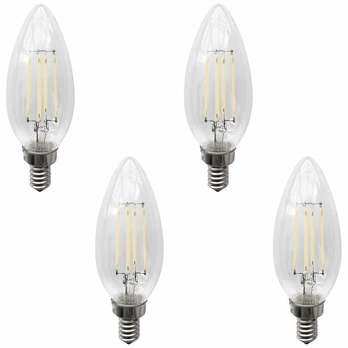 4 Pack LED Light Bulbs -  For Heat Surge Units 40w Replacement (4w)