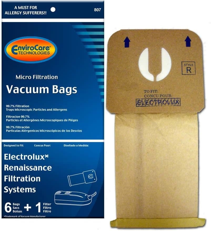 Electrolux EnviroCare Bags - Renaissance (6 Pack)