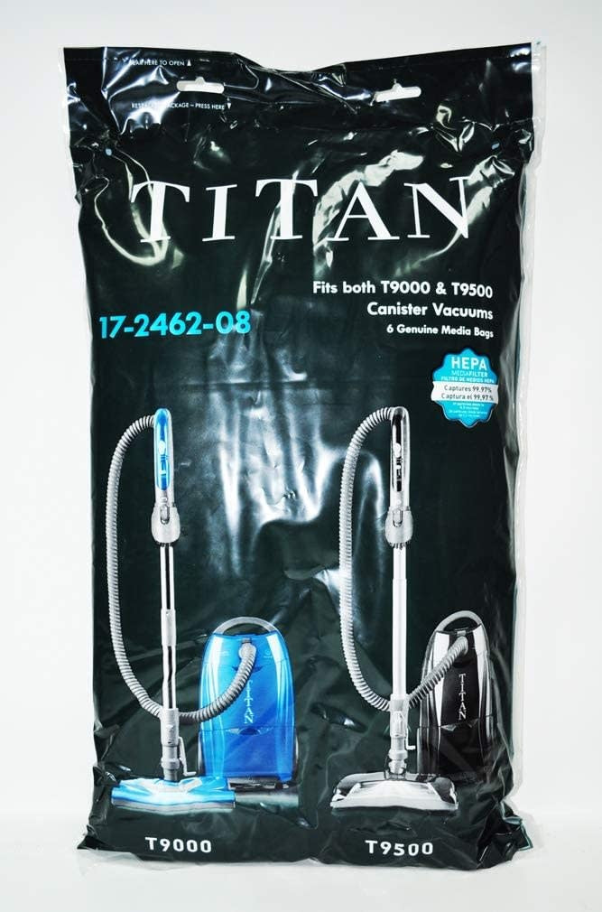 Hepa Bags - Titan Canisters  (T9000 / T9500)