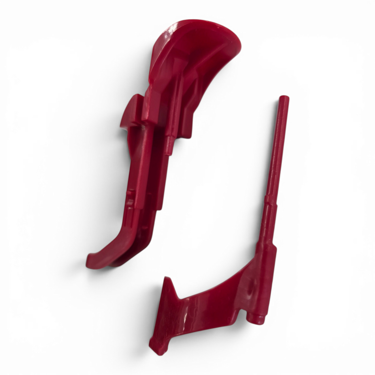 Red Cyclone Canister Button & Release Shaft Kit - Dyson DC65, UP13 (No Springs)