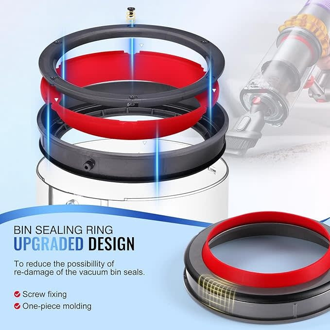 Upgraded Bin Assembly - Dyson V11, SV14/SV15 (No seal) Replacement