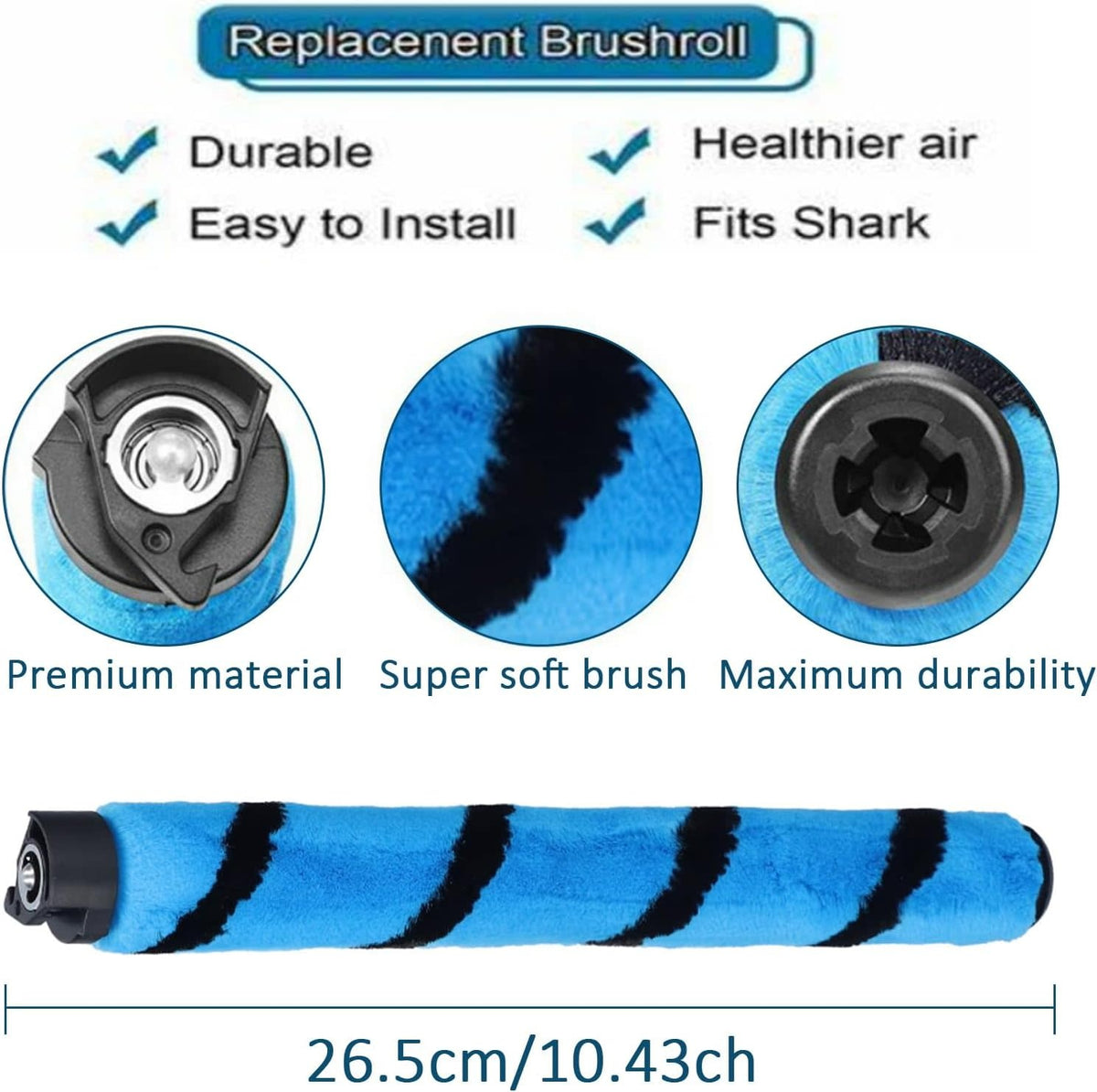 Soft Brush Roll - Shark Rotator, Vertex, & DuoClean