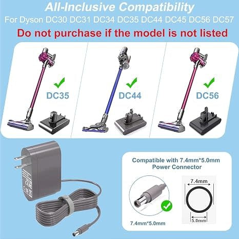 Charger Service Assembly - Dyson DC31, DC34, DC35, DC44, DC56