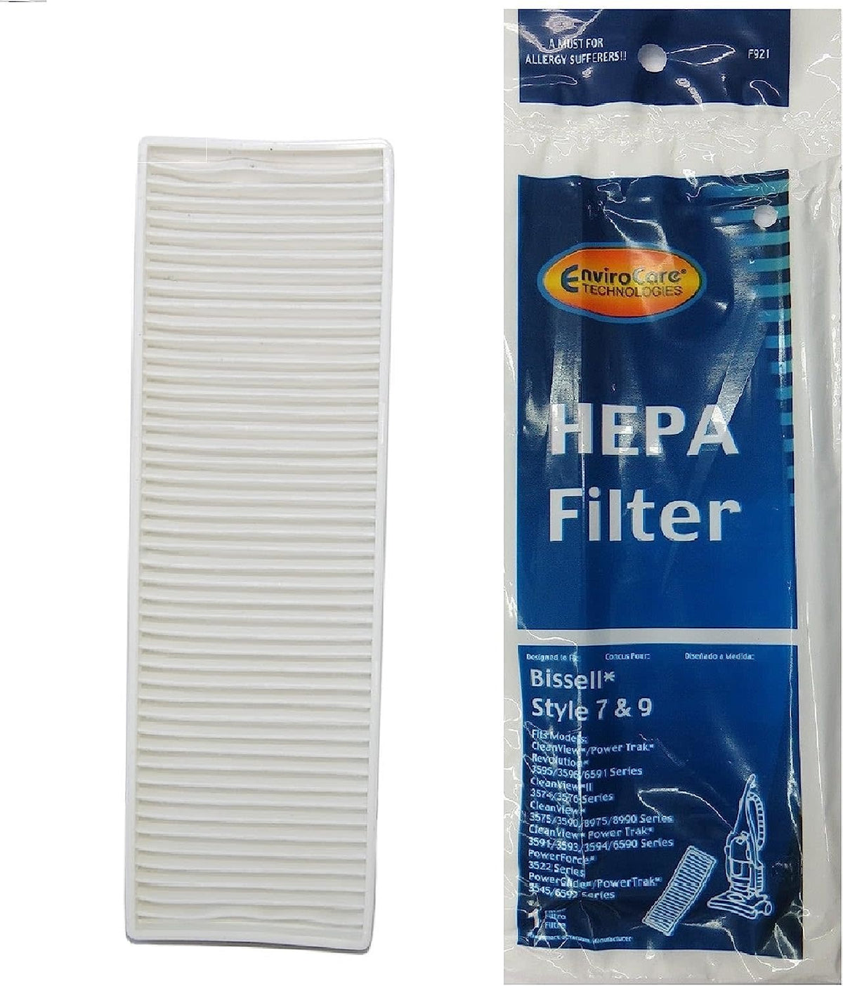 Hepa Filter - Bissell Envirocare Style 7 & 9