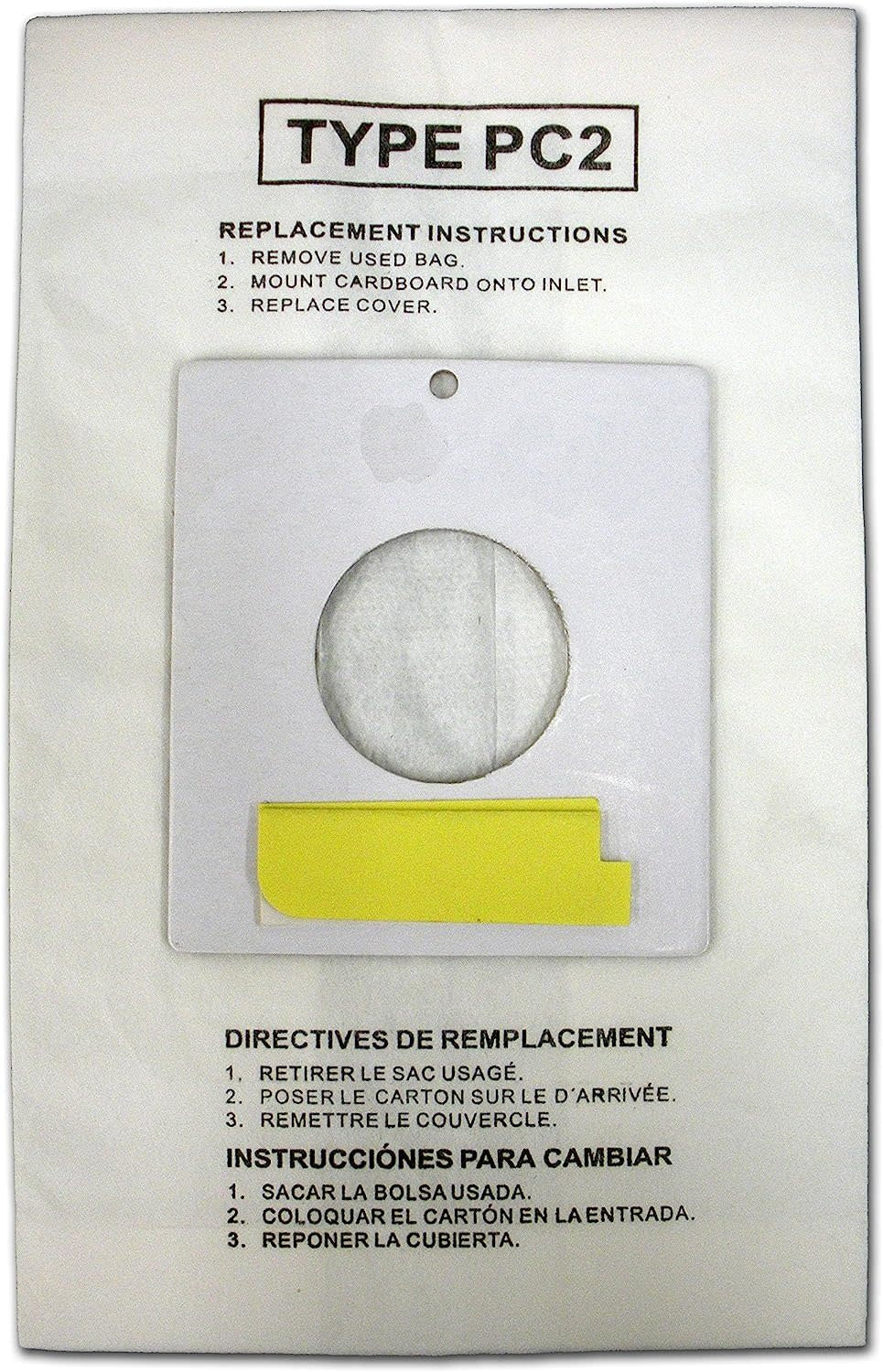 Sharp EnviroCare Bags - Style PC-2 (5 Pack)