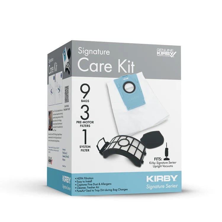 Kirby V530 Signature Series Upright Care Kit (9 Bags, 3 Pre-Motor Filters & 1 System Filter)
