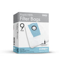 Kirby V530 Signature Series Upright PureAir Filter Bags (9 Pack) with 3 Pre-Motor Filters