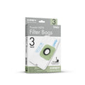 Kirby C530 and C550 Signature Series Canister PureAir Filter Bags (3 Pack) with 1 Pre-Motor Filter