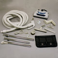 Central Vacuum Hose Kit - Majestic Dual Voltage 30' (White)