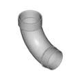 Spigot Sweep - Central Vacuum (90 Long Sweep)