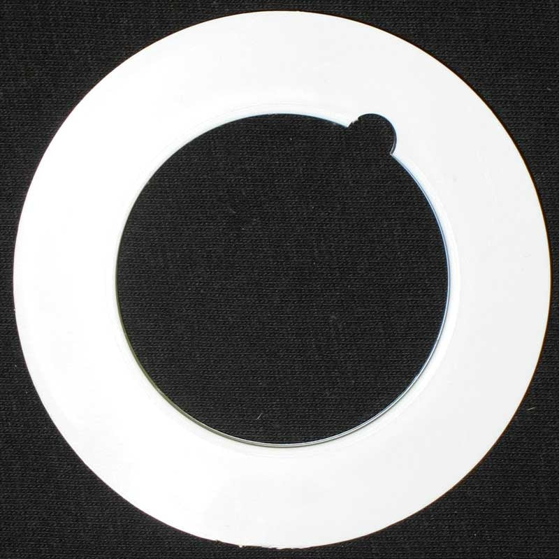 Pipe Collar - Central Vacuum (White)