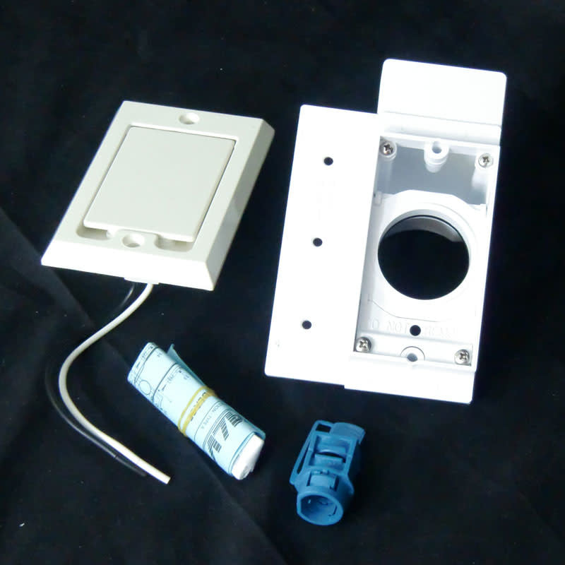 Supervalve Inlet Door Kit - Central Vacuum (Almond110v 3/4 Door)