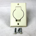 Inlet Valve - Central Vacuum (Almond Round Door)