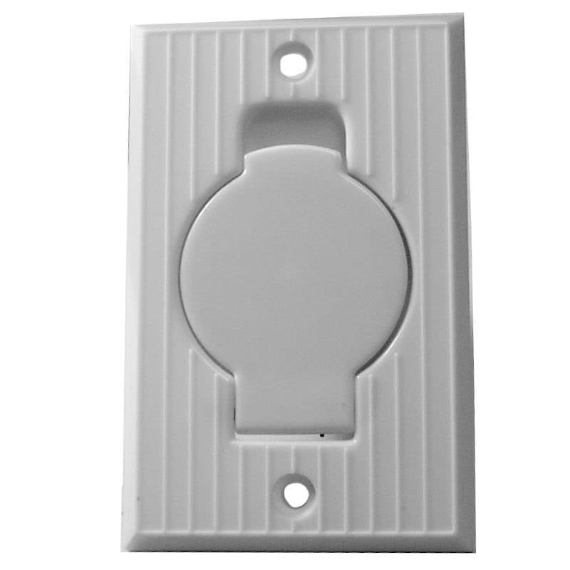 Inlet Valve - Central Vacuum (White Round Door)