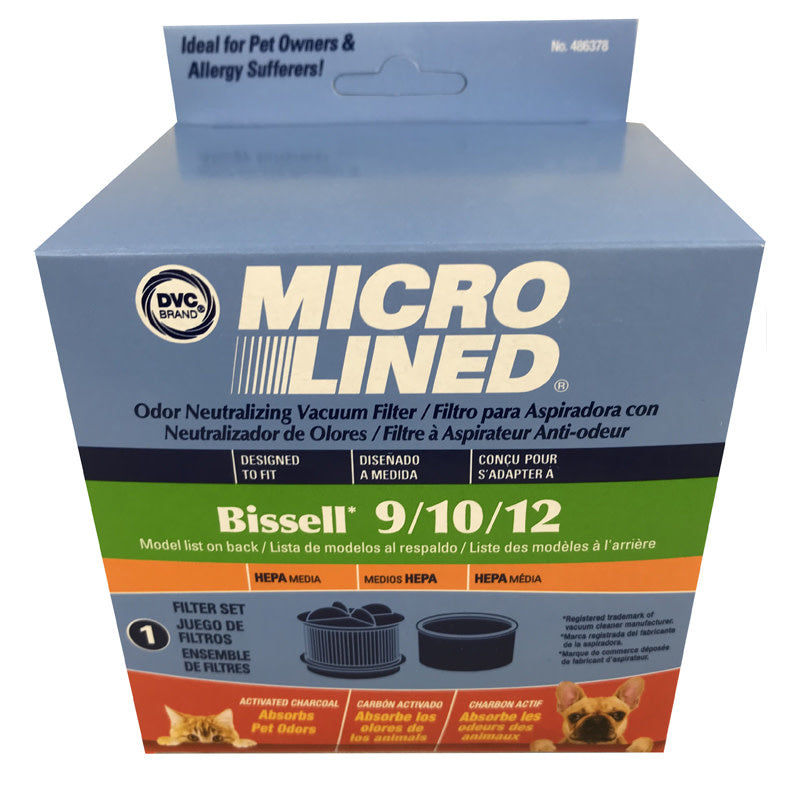 Filter Set DVC - Bissell (Style 9/10/12)
