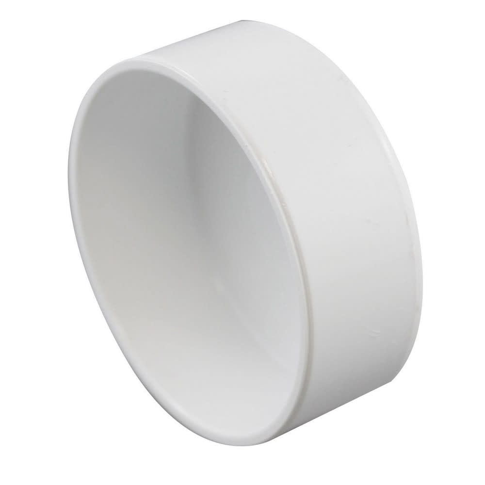 Pipe Cap - Central Vacuum (2" White)