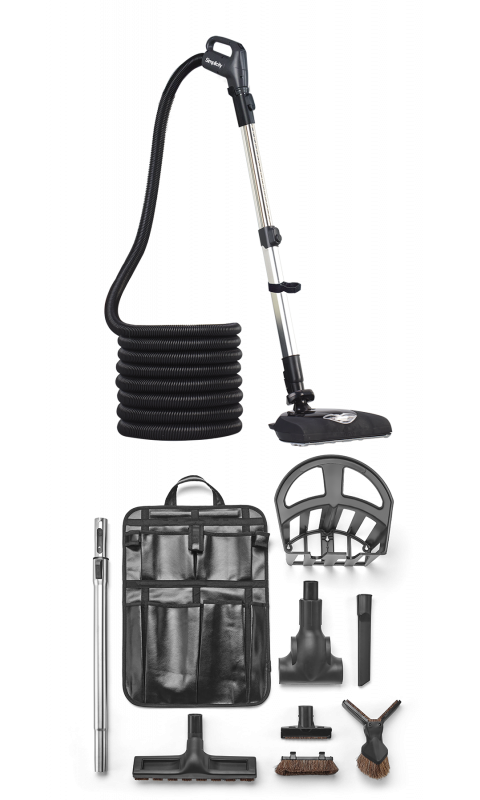Central Vacuum Deluxe Attachment Kit - Riccar (35' Hose)