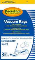 Eureka EnviroCare Bags - Style EX  (3 Pack)