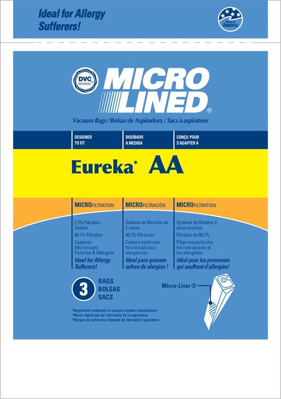 Eureka DVC Bags - Style AA (3 Pack)
