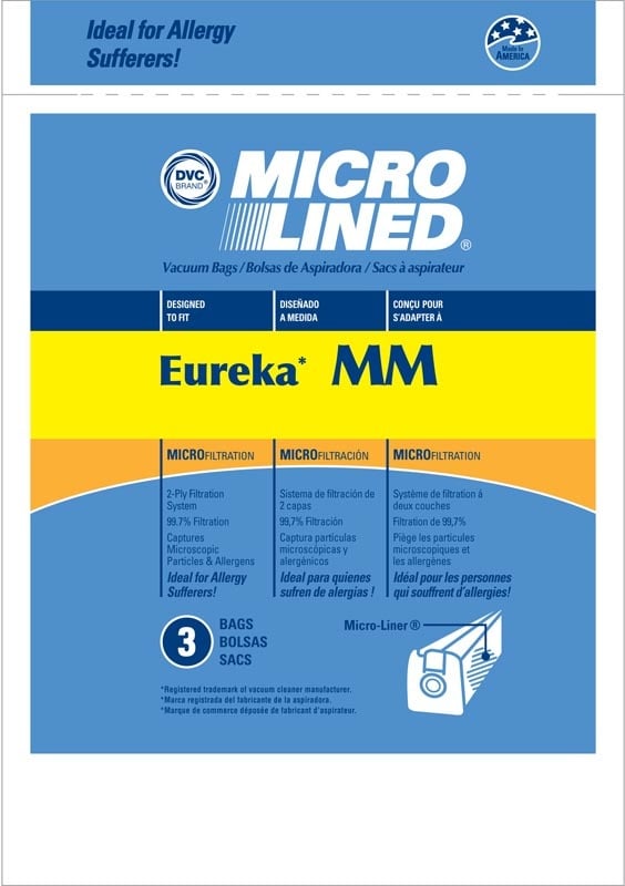 Eureka DVC Bags - Style MM (3 Pack)