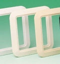 Valve Door Trim Plate - Central Vacuum (Square White)