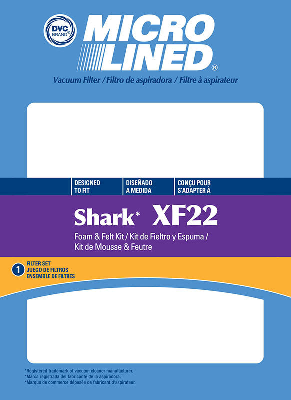 Foam Filter Pack - Shark XF22