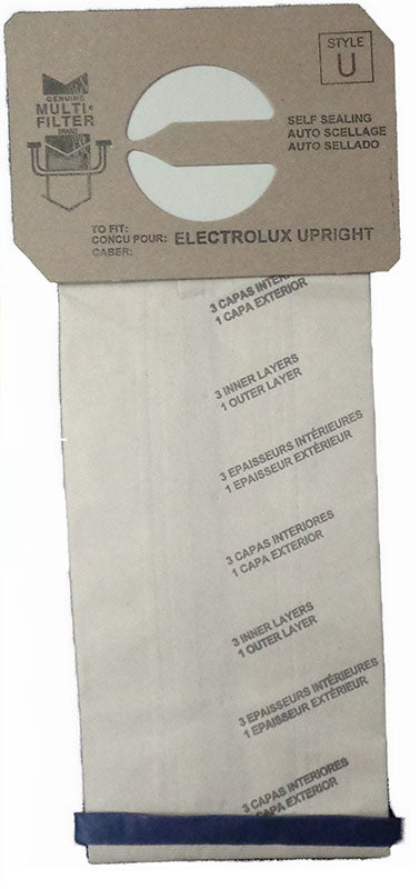 Electrolux DVC Bags - Style U (12 Pack)