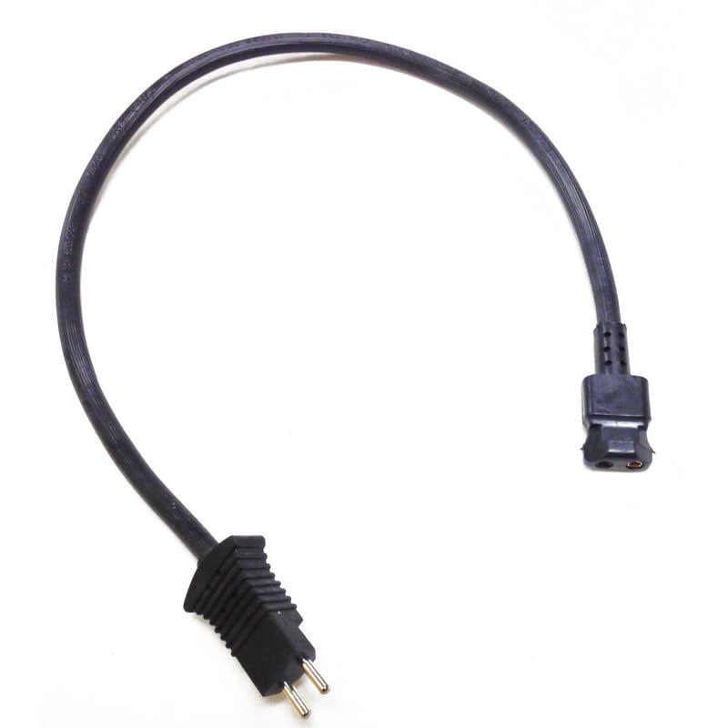 Pig Tail Cord - Male / Female (Black 19')