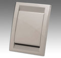 Deco Inlet Valve Door - Central Vacuum (Black Nickel)