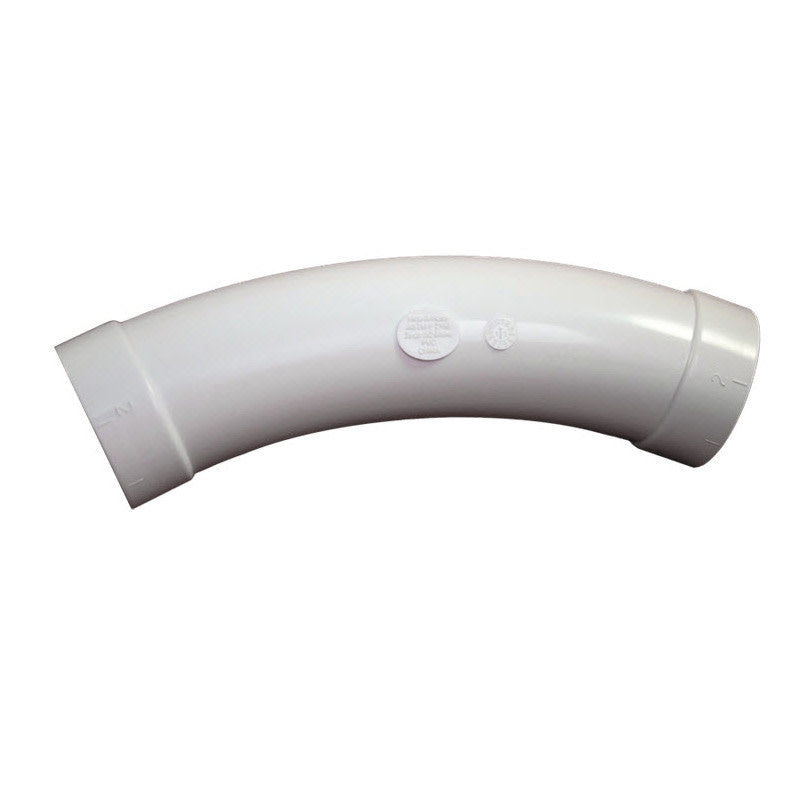 Hide-A-Hose Elbo - Central Vacuum (45 Degrees)