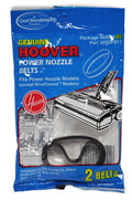 Hoover Power Nozzle Agitator Flat Belt 40201045 (38528011) - 2 pack