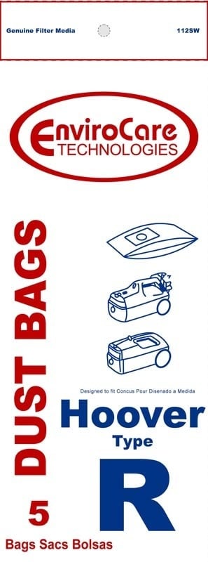 Hoover EnviroCare Bags - Type R  (5 Pack)
