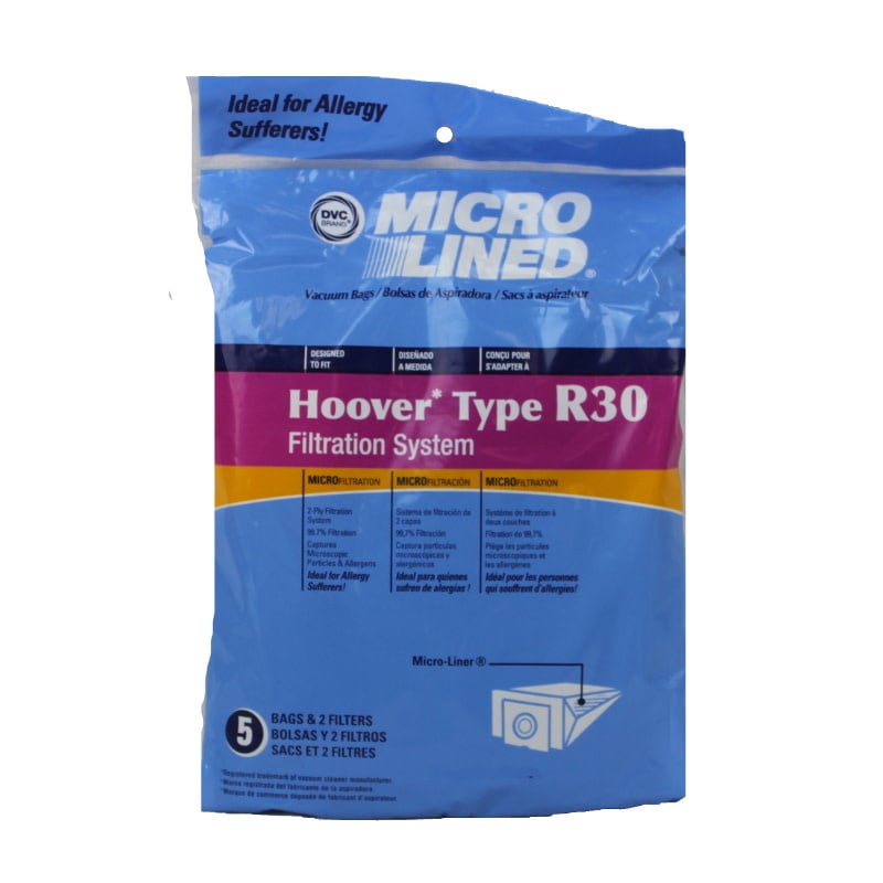 DVC Hoover Bags - Type R30 (5 Pack)