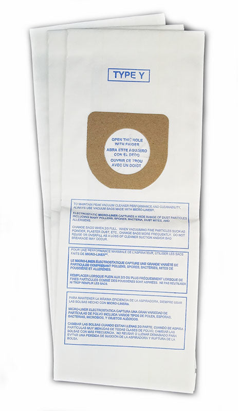 Hoover DVC Bags - Type Y (3 Pack)