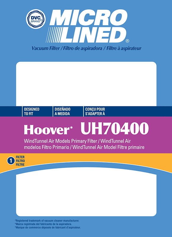 Hepa Exhaust Filter - Hoover WindTunnel DVC Pro (UH70400/UH70401/UH70402)