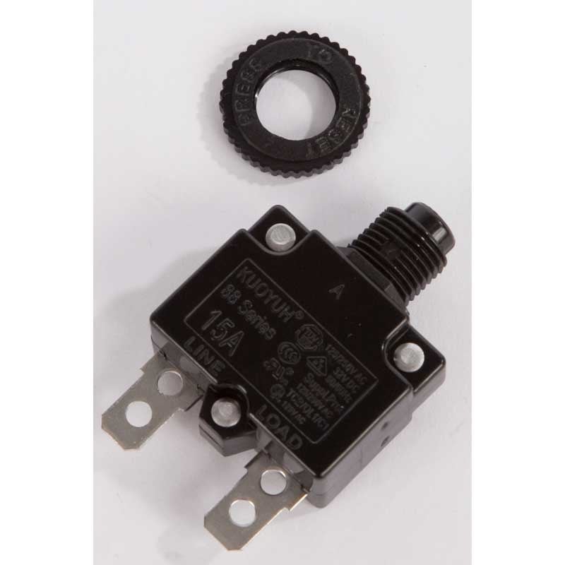 Reset Switch - Heat Surge (15 amp)