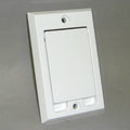 Inlet Valve - Central Vacuum Square Door (White)