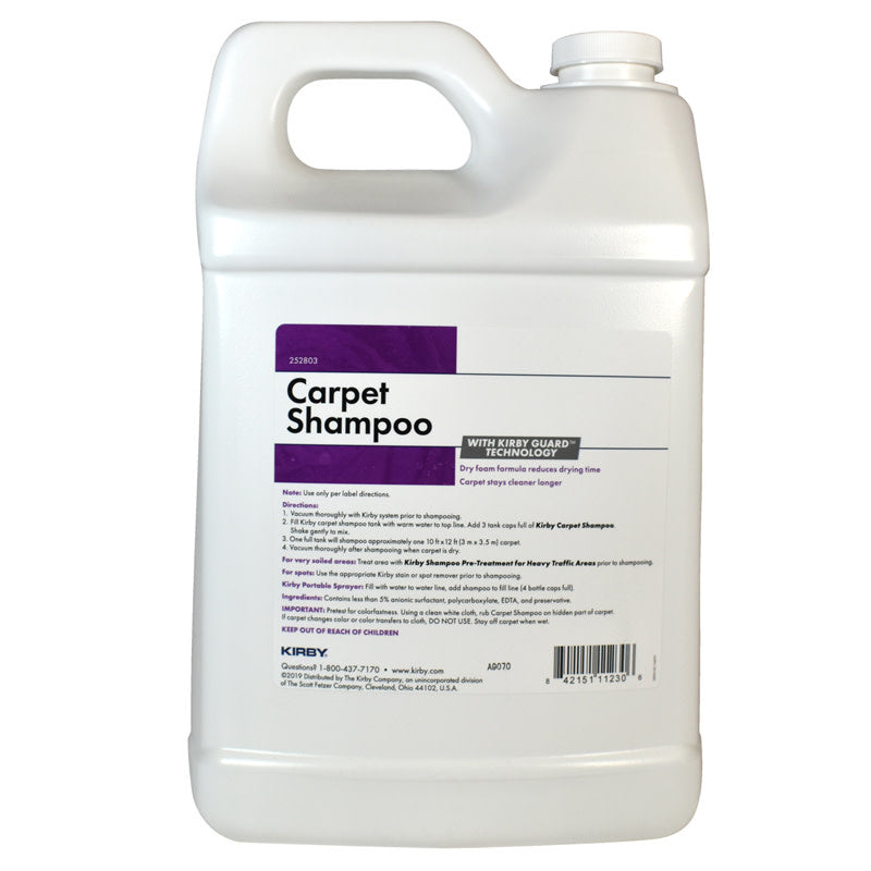 Carpet Shampoo - Kirby Unscented Gallon