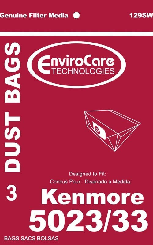 Kenmore Bags - Envirocare 5023/ 5033 (3Pack)