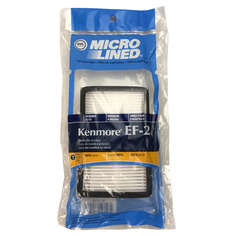 Hepa Filter - Kenmore/Panisonic EF-2