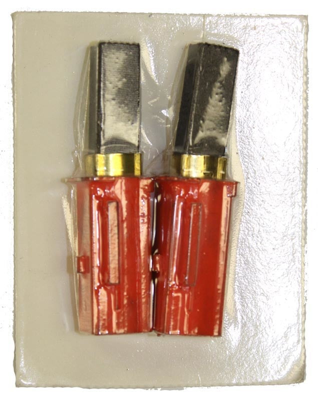 Motor Brush - Lamb 5.7" 3/8" Wide Orange Winged (Set)