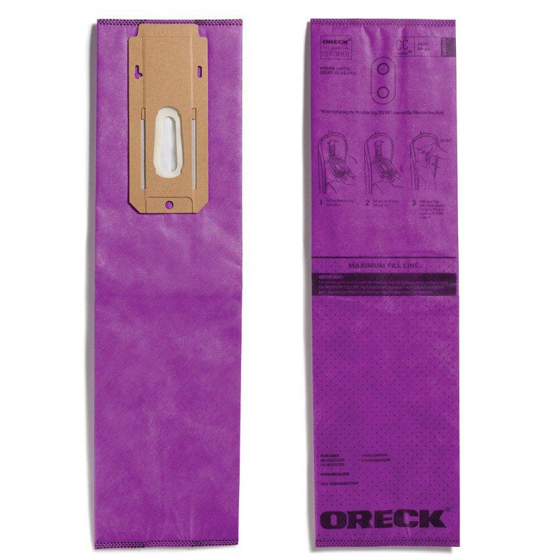Oreck Genuine Bags - XL CC Hepa SaniSeal 6 Pack (Purple)