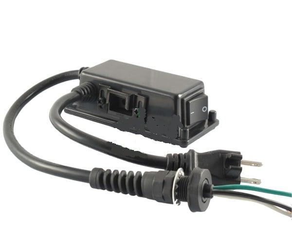 Switch Box and Cord Assembly -  Perfect Backpack PB1001 and PB1006